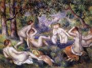 Pierre Renoir Bathers in the Forest oil painting picture wholesale
